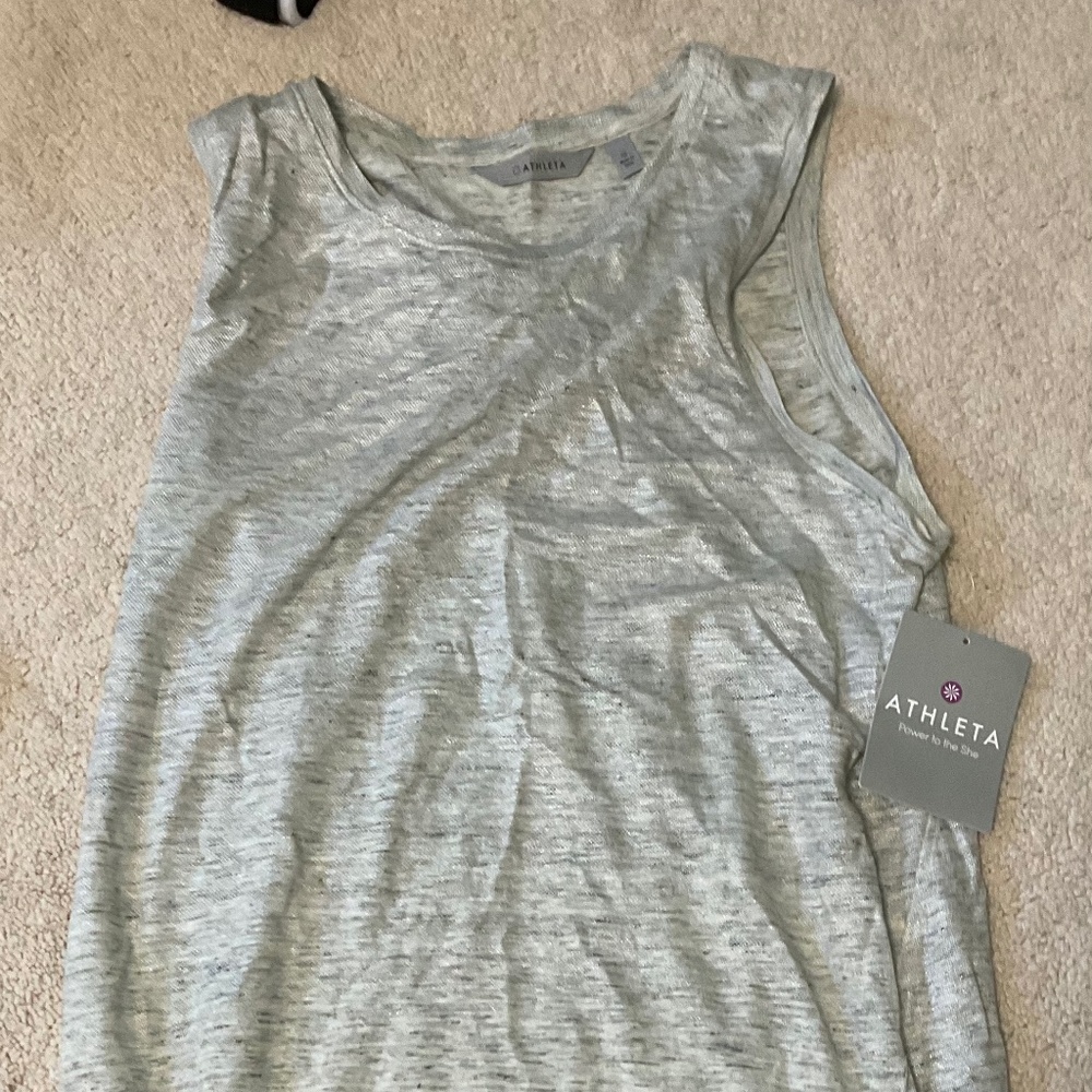 Athleta Shiva Shimmer GRHE tank 3